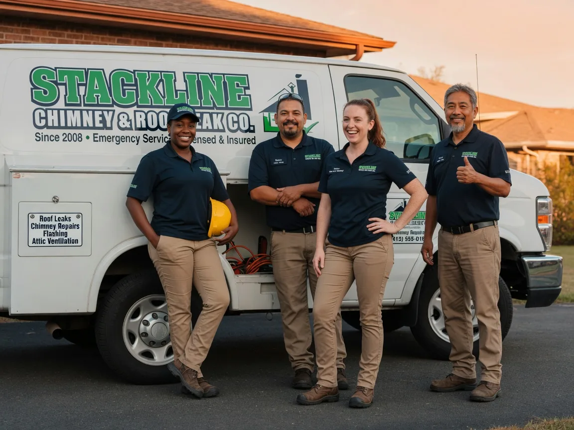 Chimney flashing repair company in Gresham, NE
